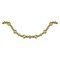 Northlight 3-Finish Shatterproof Ball Christmas Garland - 6' x 4" - Gold - Unlit